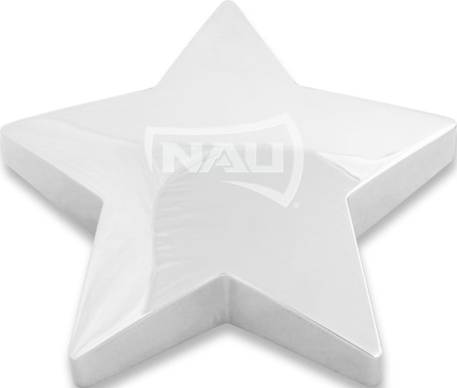Northern Arizona Star Paperweight NAU Primary Mark Engraved - ONLINE ONLY
