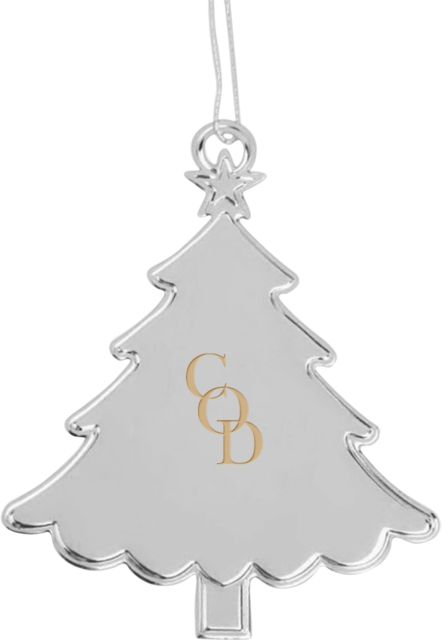 College of the Desert Tree Ornament COD Engraved - ONLINE ONLY