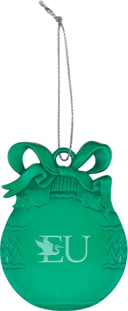Everglades University® Bulb Ornament EU Logo Engraved - ONLINE ONLY