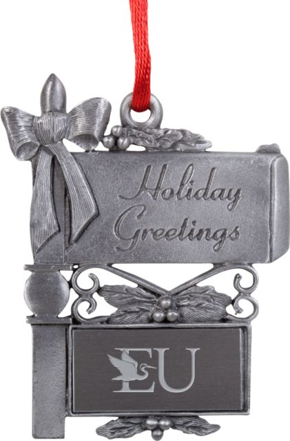 Everglades University® Mail Box Ornament EU Logo Engraved - ONLINE ONLY