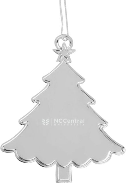 North Carolina Central Tree Ornament NC Central University Mark Engraved - ONLINE ONLY