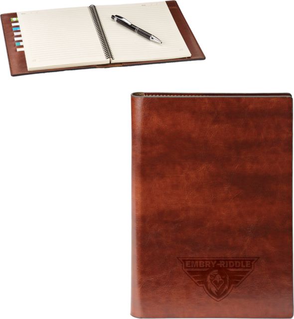 Embry Riddle Prescott Fabrizio Brown Portfolio Athletic Mark Engraved - ONLINE ONLY