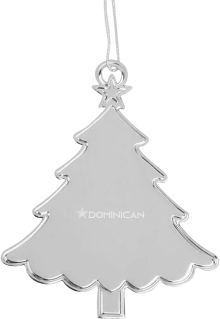 Dominican Tree Ornament Dominican with Star Flat Engraved - ONLINE ONLY
