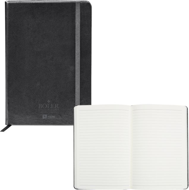 John Carroll Fabrizio Hard Cover Journal Boler College of Business Stacked Engraved - ONLINE ONLY