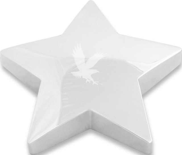 Embry Riddle Worldwide Star Paperweight ERAU Eagle Engraved - ONLINE ONLY