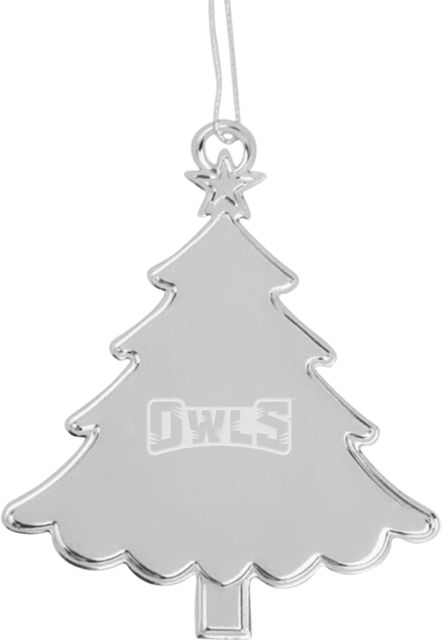 Prince George Tree Ornament Owls Wordmark Engraved - ONLINE ONLY