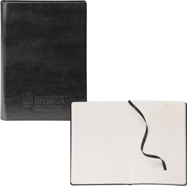 Georgia Fabrizio Hard Cover Journal UGA - Mary Frances Early College of Education Engraved - ONLINE ONLY