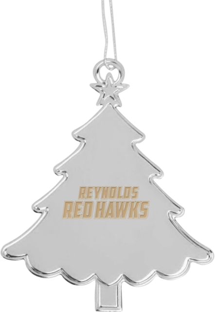 J. Sargeant Reynolds Tree Ornament Reynolds Red Hawks Engraved - ONLINE ONLY