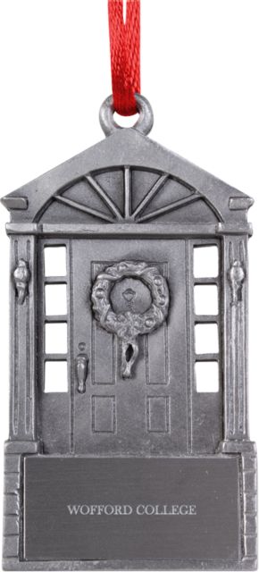 Wofford Front Door Ornament Wofford College Engraved - ONLINE ONLY