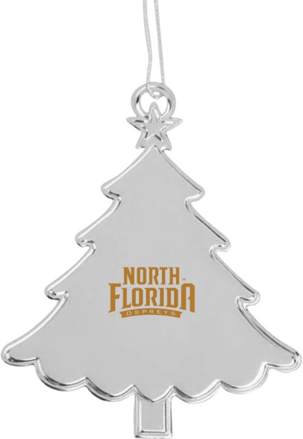 North Florida Tree Ornament UNF Primary Mark Engraved - ONLINE ONLY