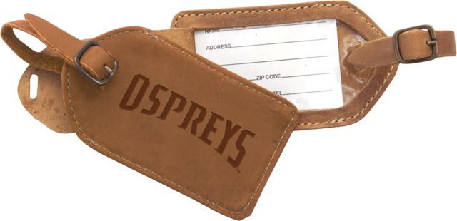 North Florida Canyon Barranca Tan Luggage Tag Ospreys Wordmark  Engraved - ONLINE ONLY