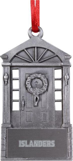 Texas A&M Corpus Christi Front Door Ornament Wordmark Engraved