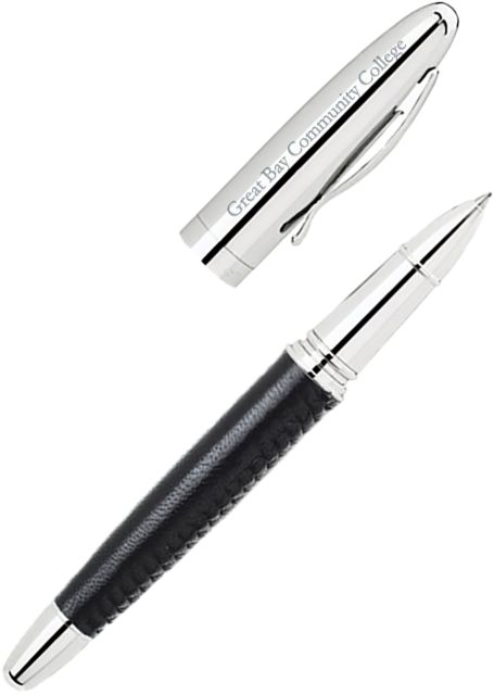 Great Bay CC Bettoni Avante Rollerball Pen Great Bay Community College Flat Engraved - ONLINE ONLY