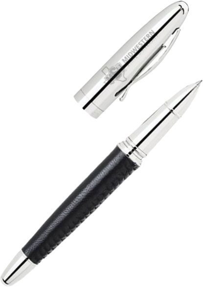 Midwestern State Bettoni Avante Rollerball Pen MSU Mustangs Spirit Mark Engraved - ONLINE ONLY