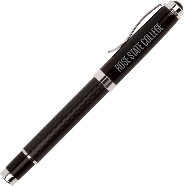 Rose State Luna Rollerball Pen Rose State College Flat Engraved - ONLINE ONLY