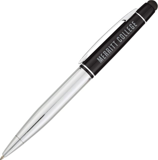 Merritt College Stellar Stylus Pen Merritt College Flat Engraved