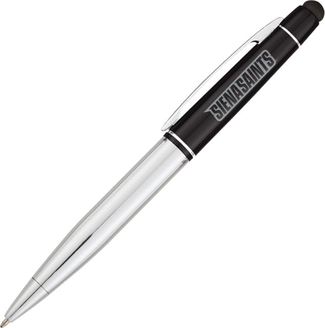 Siena Stellar Stylus Pen Siena Saints Wordmark Flat Engraved - ONLINE ONLY