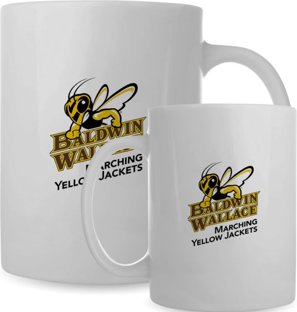 Baldwin Wallace Full Color Mug 15oz Baldwin Wallace Marching Yellow Jackets - ONLINE ONLY