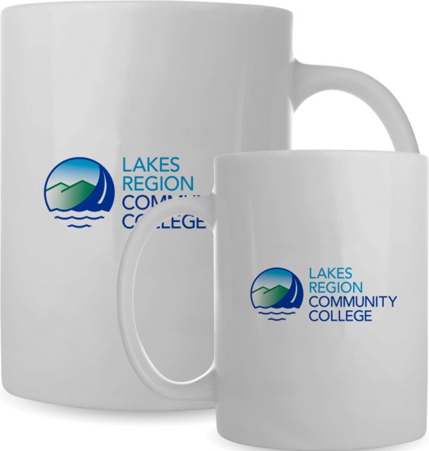 Lakes Region Full Color Mug 15oz Lakes Region CC Primary Mark - ONLINE ONLY