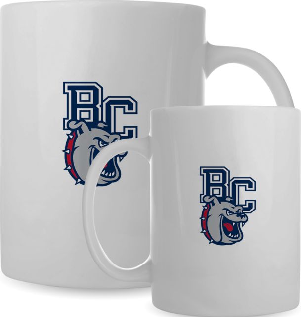 Bellveue Full Color Mug 15oz Interlocking BC w/ Bulldog Head - ONLINE ONLY