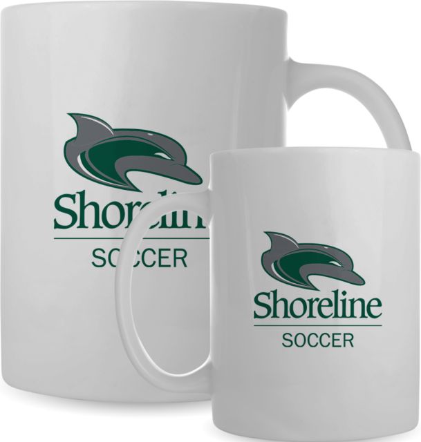 Shoreline Full Color Mug 15oz Shoreline Athletics Mark - Soccer - ONLINE ONLY