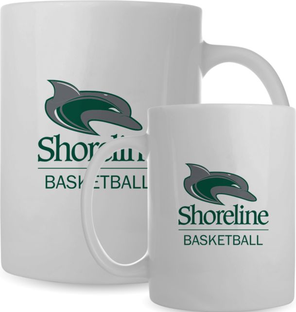 Shoreline Full Color Mug 15oz Shoreline Athletics Mark - Basketball - ONLINE ONLY