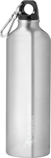 SUNY Plattsburgh Venture Aluminum Bike Bottle 26oz Horizontal Mark Engraved - ONLINE ONLY