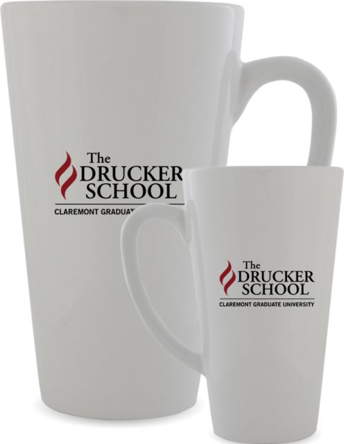 Claremont Colleges Full Color Latte Mug 17oz Claremont Graduate University Drucker School - ONLINE ONLY