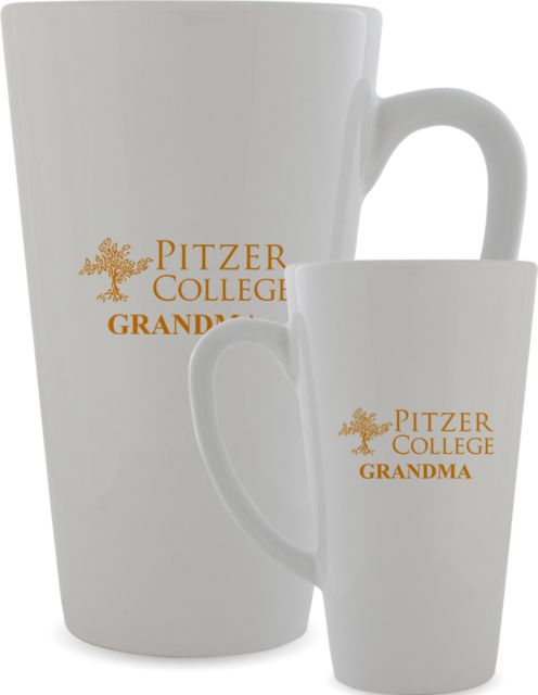 Full Color Latte Mug 17oz Pitzer College Grandma - ONLINE ONLY