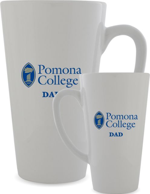 Pomona College Dad 17 oz. Full Color Latte Mug - ONLINE ONLY