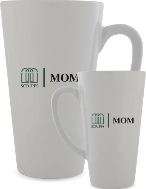 Full Color Latte Mug 17oz Scripps College Mom - ONLINE ONLY