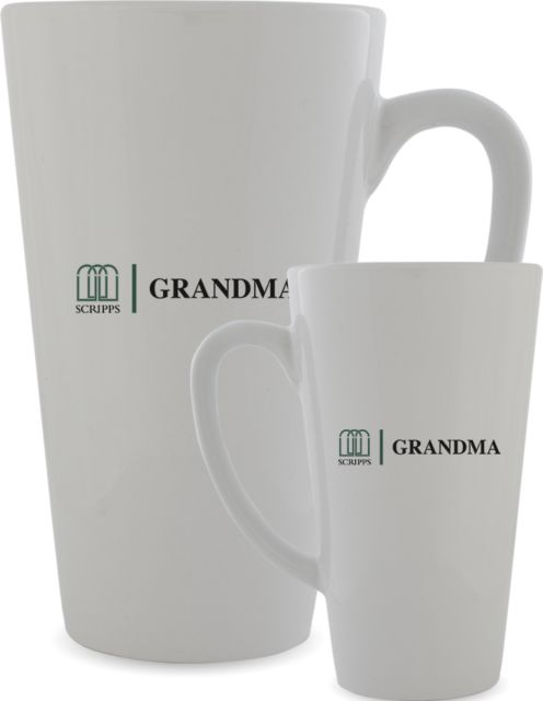 Full Color Latte Mug 17oz Scripps College Grandma - ONLINE ONLY