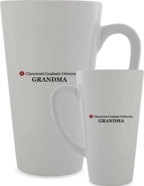 Claremont Colleges Full Color Latte Mug 17oz Claremont Graduate University Grandma - ONLINE ONLY