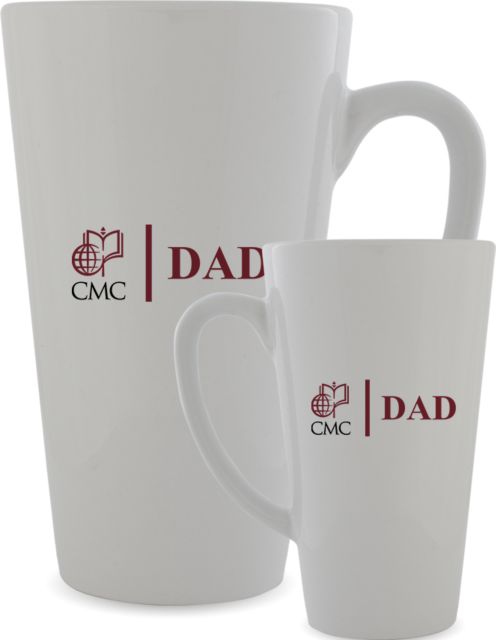 Claremont McKenna College Dad 17 oz. Full Color Latte Mug - ONLINE ONLY
