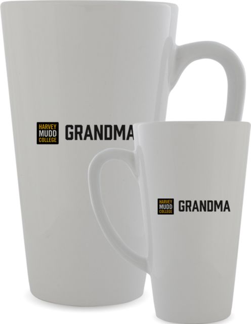 Full Color Latte Mug 17oz Harvey Mudd College Grandma - ONLINE ONLY
