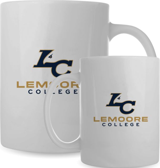 WHC Lemoore Full Color Mug 15oz Lemoore College Logo Vertical - ONLINE ONLY