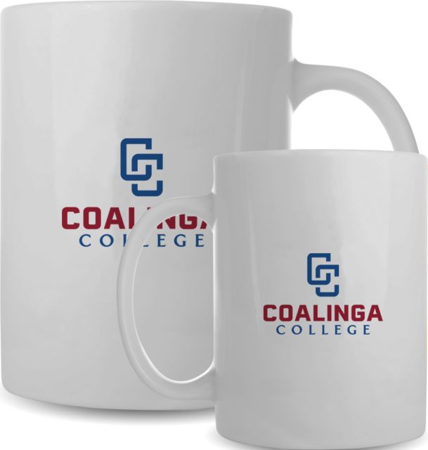 WHC Coalinga Full Color Mug 15oz Coalinga College Vertical Lockup - ONLINE ONLY