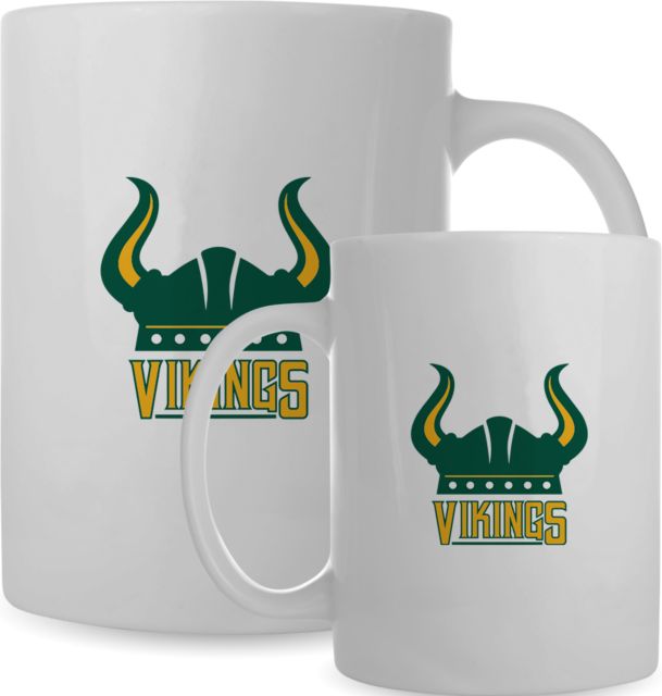 Glen Oaks CC Full Color Mug 15oz Glen Oaks Viking Helm - ONLINE ONLY