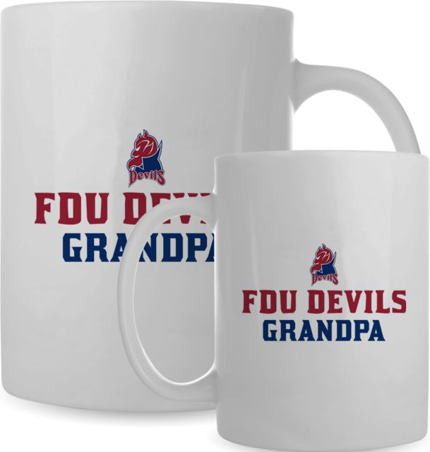 FDU Devils Full Color Mug 15oz FDU Devils Grandpa - ONLINE ONLY