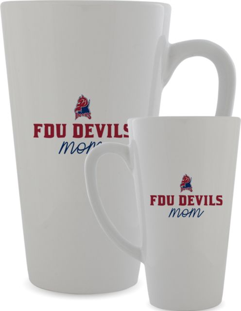 FDU Devils Full Color Latte Mug 17oz FDU Devils  Mom - ONLINE ONLY