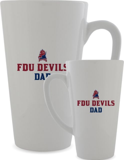 FDU Devils Full Color Latte Mug 17oz FDU Devils  Dad - ONLINE ONLY