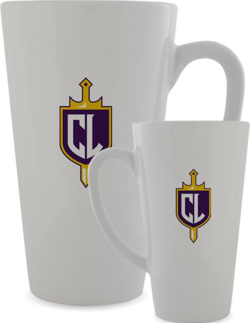 Cal Lutheran Full Color Latte Mug 17oz Sword and Shield CL - ONLINE ONLY