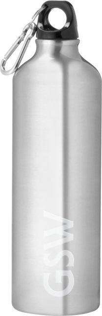 GSW State Venture Aluminum Bike Bottle 26oz GSW w/ Badge Engraved - ONLINE ONLY