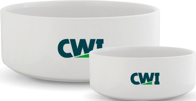 Western Idaho Ceramic Dog Bowl CWI - ONLINE ONLY