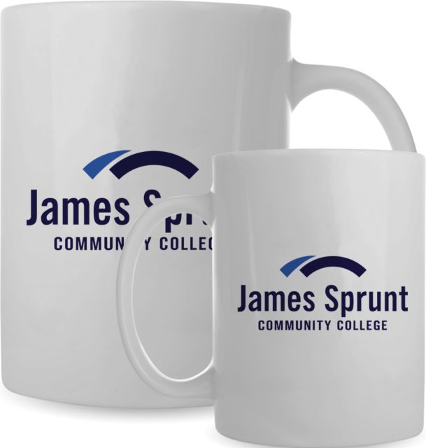 James Sprunt Full Color Mug 15oz Primary Wordmark - ONLINE ONLY