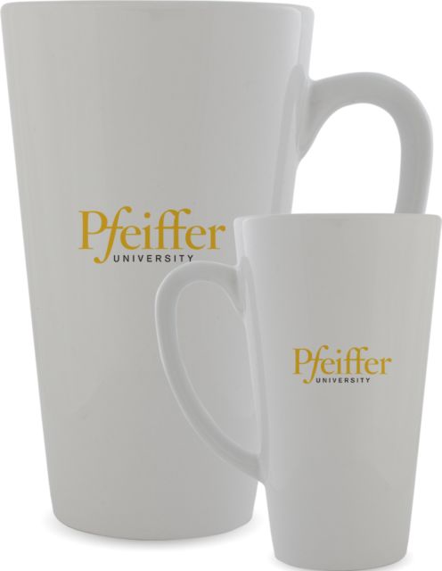 Pfeiffer Full Color Latte Mug 17oz Pfeiffer University - ONLINE ONLY