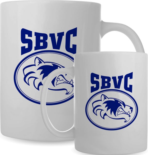SBVC Full Color Mug 15oz SBVC with Wolverine Circle Stacked - ONLINE ONLY