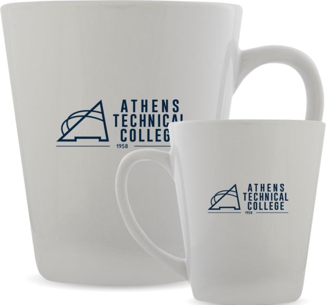 Athens Technical Full Color Latte Mug 12oz Athens Technical College - ONLINE ONLY