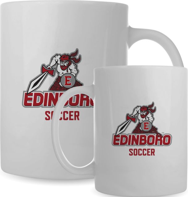 PennWest Edinboro Full Color Mug 15oz Edinboro - Soccer - ONLINE ONLY