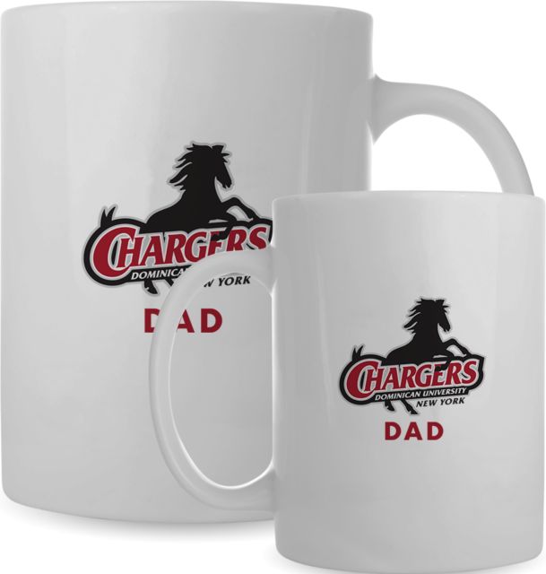 Dominican Full Color Mug 15oz Chargers Dominica University NY Dad - ONLINE ONLY